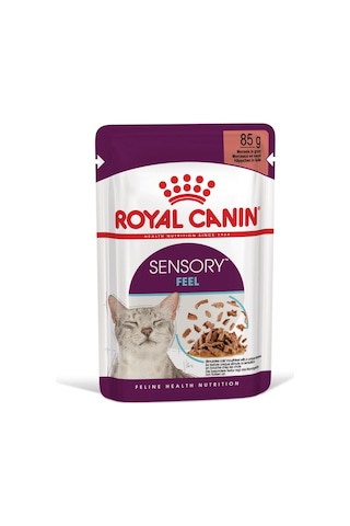 Royal Canin Sensory Feel Gravy Pouch Yetişkin Kedi Maması 85 G
