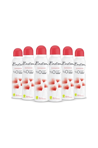Emotion Romance Kadın Deodorant 6 x 150 ML