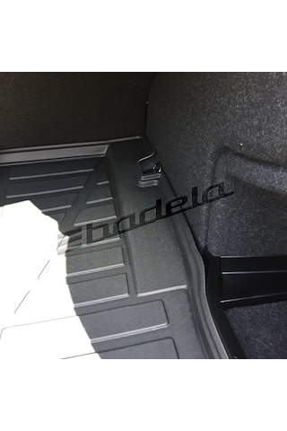 Bmw F30 3serisi Bagaj Havuzu Kokusuz Kaucuk Siyah 3d