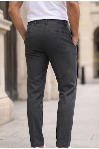 Mero Life Erkek Antrasit Italyan Kesim Slim Fit Kaliteli Esnek Likralı Bilek Boy Kumaş Pantolon Antrasit