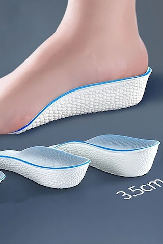 Popcorn Tabanlık 3.5 Cm Boy Yükseltici Konforlu Taban Ayakkabı Tabanı Gizli Topuk