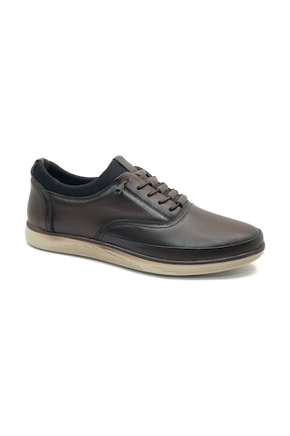 Dropland 7863 Hakiki Deri Erkek Casual Ayakkabı Kahverengi