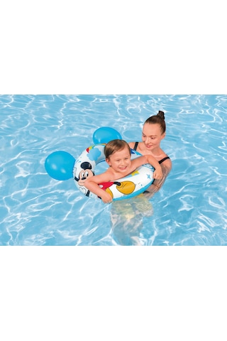 Bestway Disney Splash Pal Kulaklı Şişme Yüzme Tüpü 65cm X 66cm