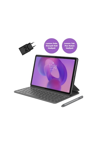 Lenovo TAB K11 ZAFS0249TR 8 GB 128 GB 11" Tablet + Klavyeli Kılıf + Kalem