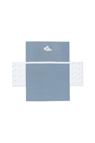 Gezenbebe Hero Nakışlı Bebek Ve Çocuk Yorgan Kılıfı 100x135 Mavi
