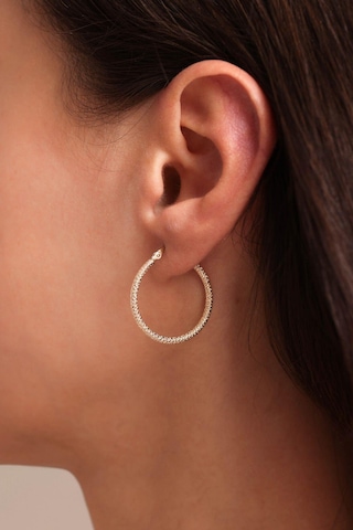 Gianfranco Slim Desenli Halka Küpe