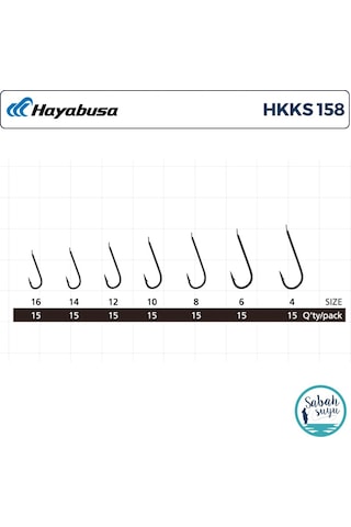 Hayabusa Hkks 158 Tekli İğne Nikel 4 15 Adet