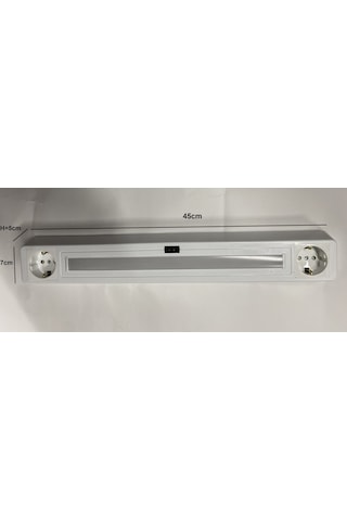 Tezgah Altı Armatür Prizli Led Aydınlatma Beyaz Işık Beyaz