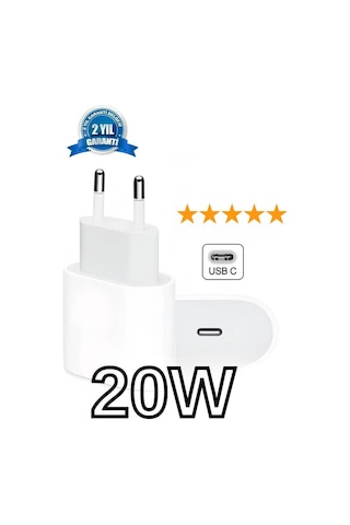 Apple Uyumlu iPhone Adaptör Hızlı Şarj Aleti 20w Plus 6 7 8 X 11 12 13 14 Pro Max