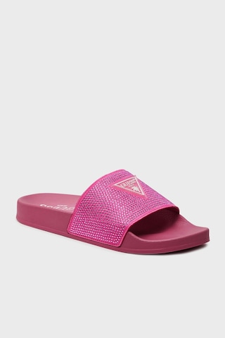 Guess Bayan Terlik E4gz25 Bb00f G4d6 Fuşya Fuşya