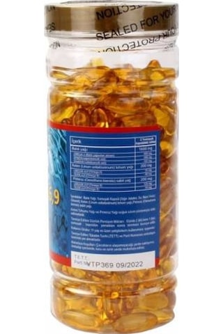 Vitapol Omega 3-6-9 Balık Yağı 3X200 Softgel