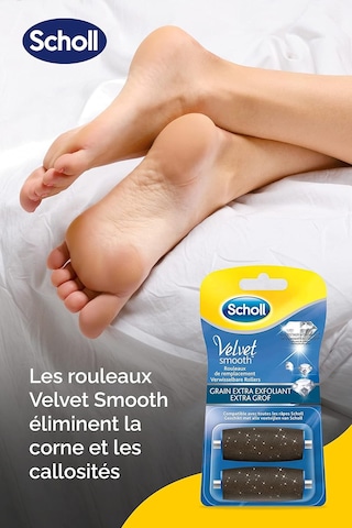 Lexroo Scholl Scholl Velvet Smooth Express Pedi Crystal Diamonds Ekstra Soyma Taneciği 2 Yedek Rulo