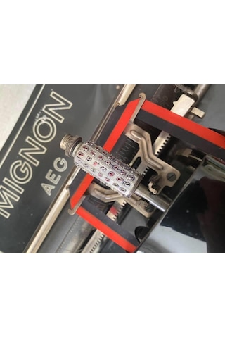 AEG Mignon 4 Antika Daktilo - Koleksiyonluk Ahşap Kasalı Daktilo No5