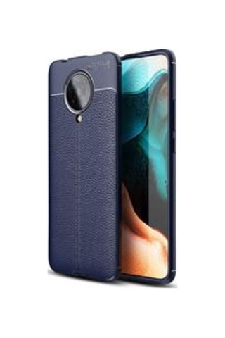 Xiaomi Poco F2 Pro Kılıf Zore Niss Deri Desenli Silikon Kılıf