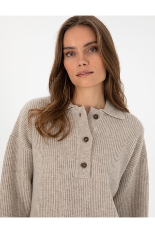 Pierre Cardin Kadın Bej Kazak /triko 50310992-vr011 Bej