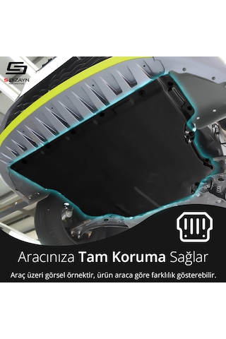 S-dizayn Dacia Duster Çelik Karter Muhafaza Koruma 2018-2023 A+ Kalite