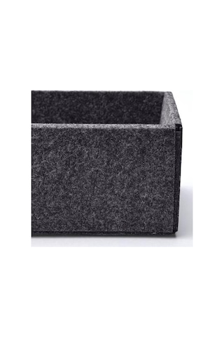 3 Adet Kutu Seti, Gri, Çekmece İçi Düzenleme Organizer, 10 X 15 Cm Çok Renkli