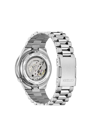 Citizen Tsuyosa Shore Petrol Blue Nj0231-56l Otomatik Erkek Kol Saati Metalik Gri