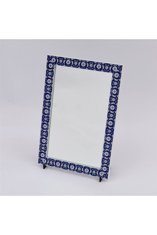 Hatayi Dekoratif Ayna Mavi