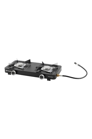 Outwell Asama Duo Burner Portatif İkili Kamp & Karavan Ocağı Siyah