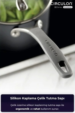 Circulon 16 Cm Kapaklı Sos Tenceresi Çok Renkli