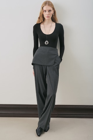 Klasik Kesim Kumaş Pantolon Antrasit Antrasit