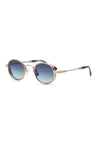 Kilian Serenita C4 47 Unisex Oval Gold Metal Güneş Gözlüğü Altın