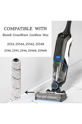 Sointeresting Bissell Crosswave Cordless Max 2554 2590 2593 Serisi Vakum, Çok Yüzeyli 2787 Fırça Ruloları Ve 1866 Vakum Filtreleri İçin