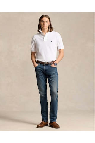 Polo Ralph Lauren Ikonik File Polo Tişört Beyaz