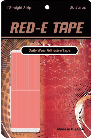 True Tape Red-E Tape Protez Saç Bandı 1" X 3" (2.5Cm X 7.5Cm)