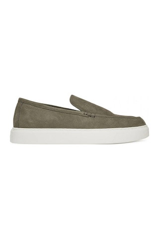 Calvin Klein Hibrit Nubuk Makosen Erkek Loafer Hm0hm01902-mtb Yeşil