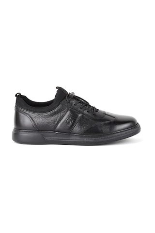 Lbr H1067 Erkek Deri Casual Ayakkabı Siyah