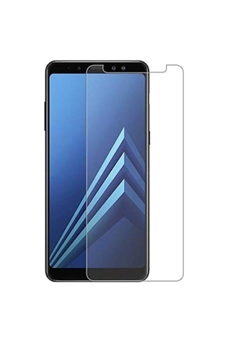 Samsung Uyumlu Galaxy A8 Plus 2018 Nano Kırılmaz Cam Ekran Koruyucu Şeffaf