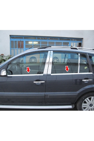 Ford Fusion Krom Cam Çıtası 2002 Üzeri 4 Prç