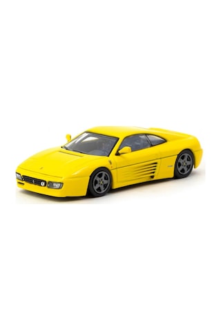 Tarmac Works X İxo Models 1/64 Ferrari 348 Challenge Yellow - Road64