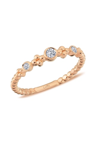 Lova 0,12 Karat Pırlanta Tria Yüzük - 1010277