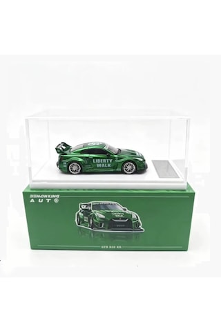 Demon King Auto Nissan Gtr R35 Rr Lbwk Green Livery Dka-061 1/64 Pleksi