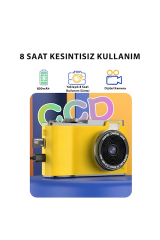 Idragon LK-003 Mini Dijital Çocuk Fotoğraf Makinesi