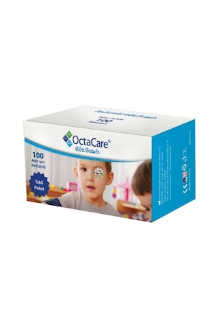 Octacare Pediatrik Erkek Çocuk Göz Kapama Pedi 5 CM x 6.2 CM