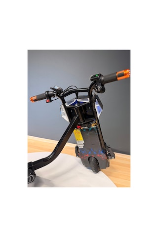 36v 350w Elektrikli Drift Scooter 3 Hızlı 25 Km/h 100 Kg Taşıma Kapasiteli Gümüş Gümüş