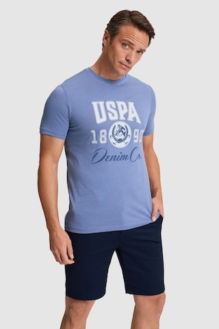 U.s. Polo Assn. Erkek İndigo Tişört 50327174-vr028