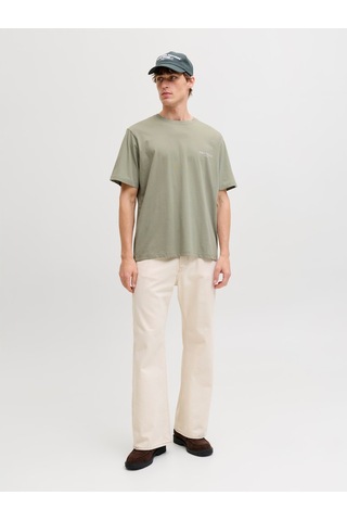 Jack & Jones Montauk Allover Print Erkek Yeşil Tişört 12292148-sgrs