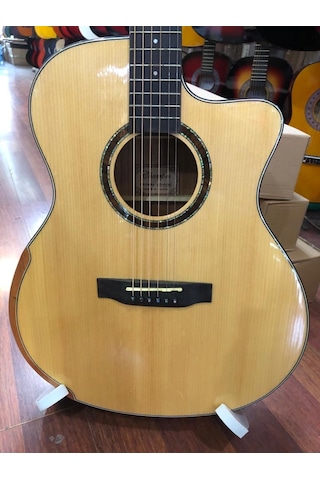 Champes Md-4108Ceq Üst Kalite Elektro Akustik Gitar-Şekilli Kasa