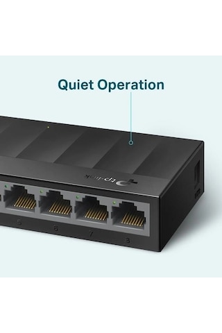 8 Port Gbit Desktop Yönetilemez Plastik Kasa Switch