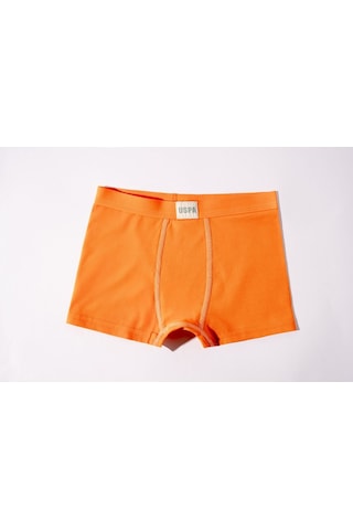 U.S. Polo Assn. Erkek Çocuk Yeşil İç Giyim 5274-49096 Pastel Yeşili-turuncu