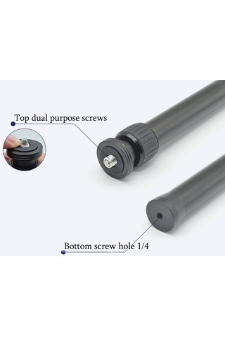 Tongxida Feiyu G5/spg/wg2 Gimbal, Osmo Pocket/pocket 2 İçin Çift Amaçlı Uzatma Çubuğu Sabitleyici