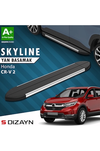 S-dizayn Honda Cr-v 5 Skyline Krom Yan Basamak 173 Cm 2018-2022 A+ Kalite