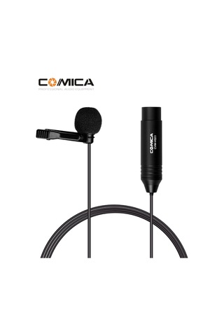 Yifomall "comıca Cvm-v02o Xlr Yaka Mikrofonu - 48v Phantom Güç, Omnidireksiyonel Ses Kaydı, Profesyonel Kalite"