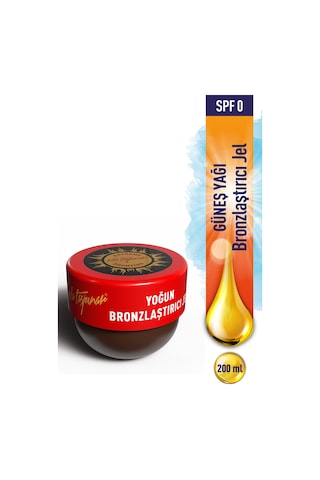 Eda Taşpınar Yoğun Bronzlaştırıcı Jel SPF0 200 ML