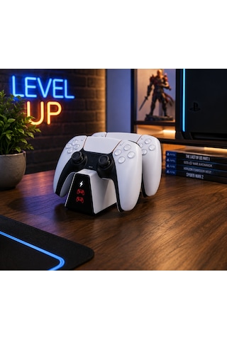 Hepu Tp5-0518b Playstation 5 Dualsense Şarj Standı